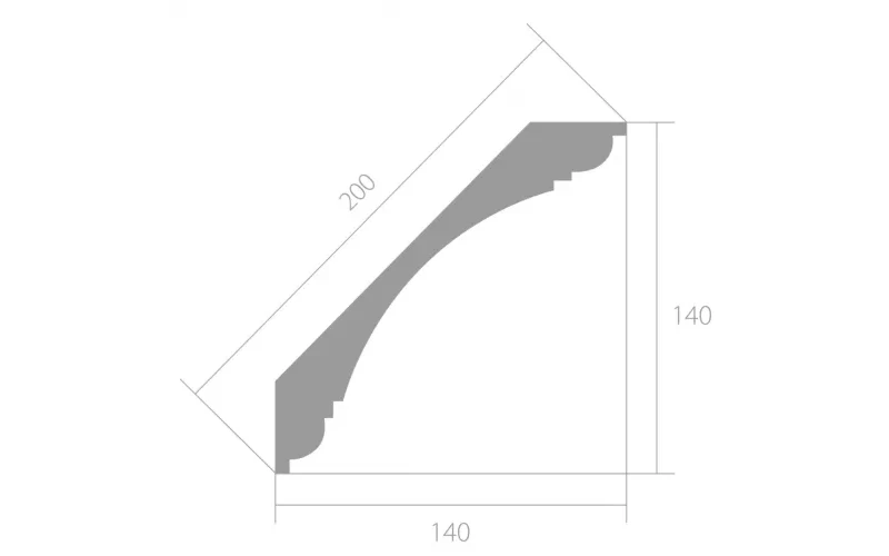Карниз Ultrawood CR 003